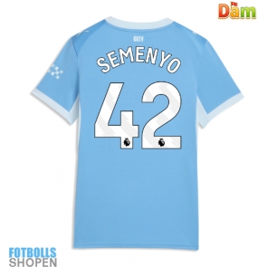Billiga Manchester City Antoine Semenyo #42 Hemmatröja Dam 2026-27 Kortärmad